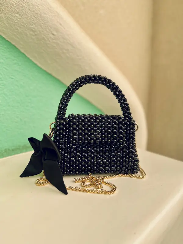 کیف مرواریدی روژان