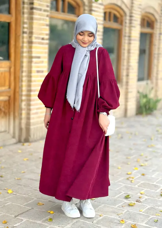 مانتو عبایی چری