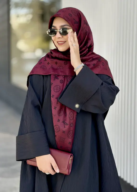 مانتو عبایی موج